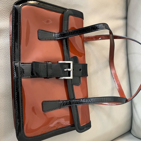 VINTAGE Prada Patent Leather Purse with original tags. Never worn - Picture 4 of 11